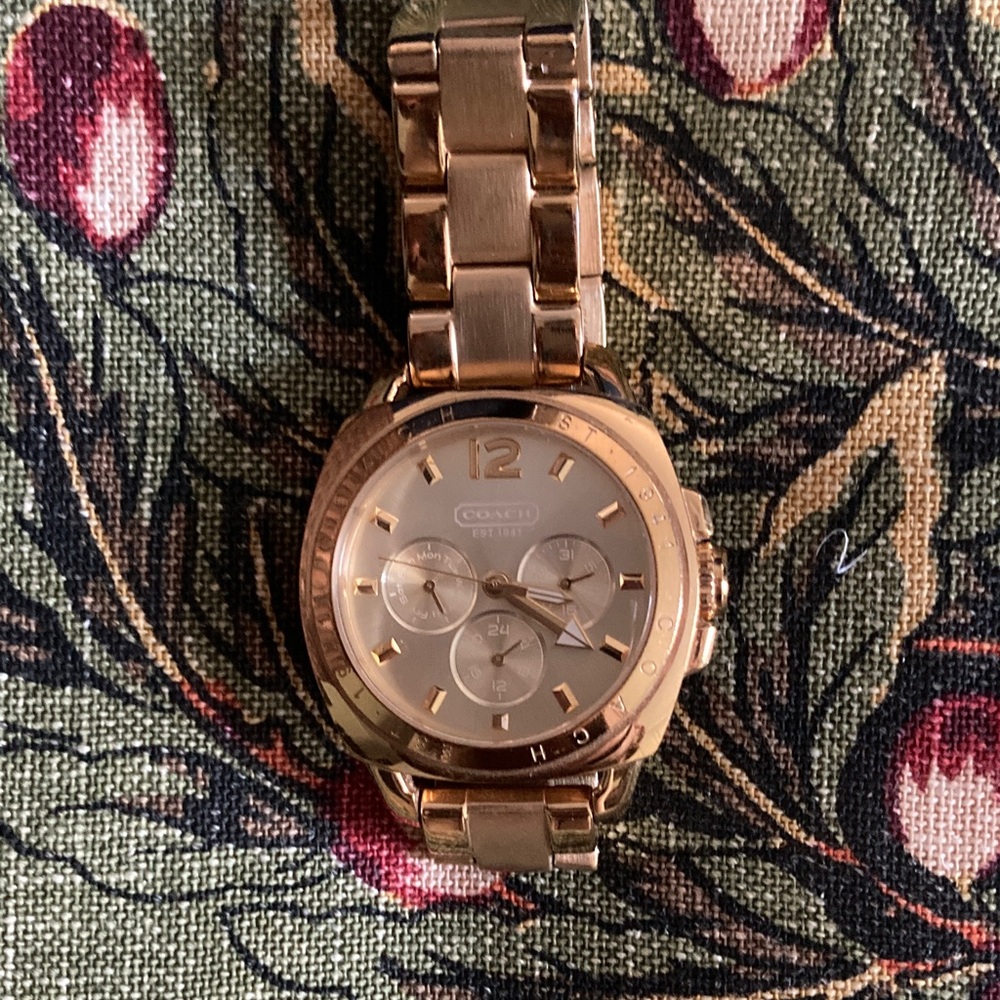 Coach Gold Watch - Picture 4 of 11